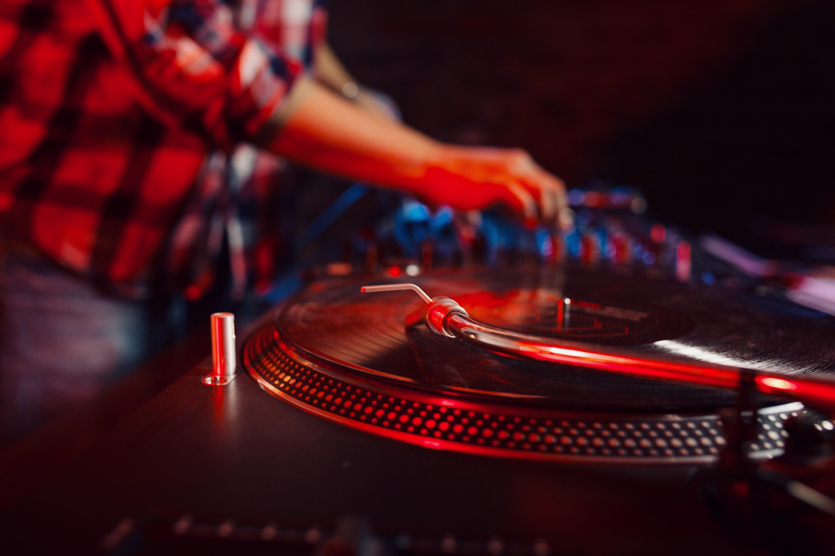 DJ Ron Howard performing at an event in Gilbert, AZ